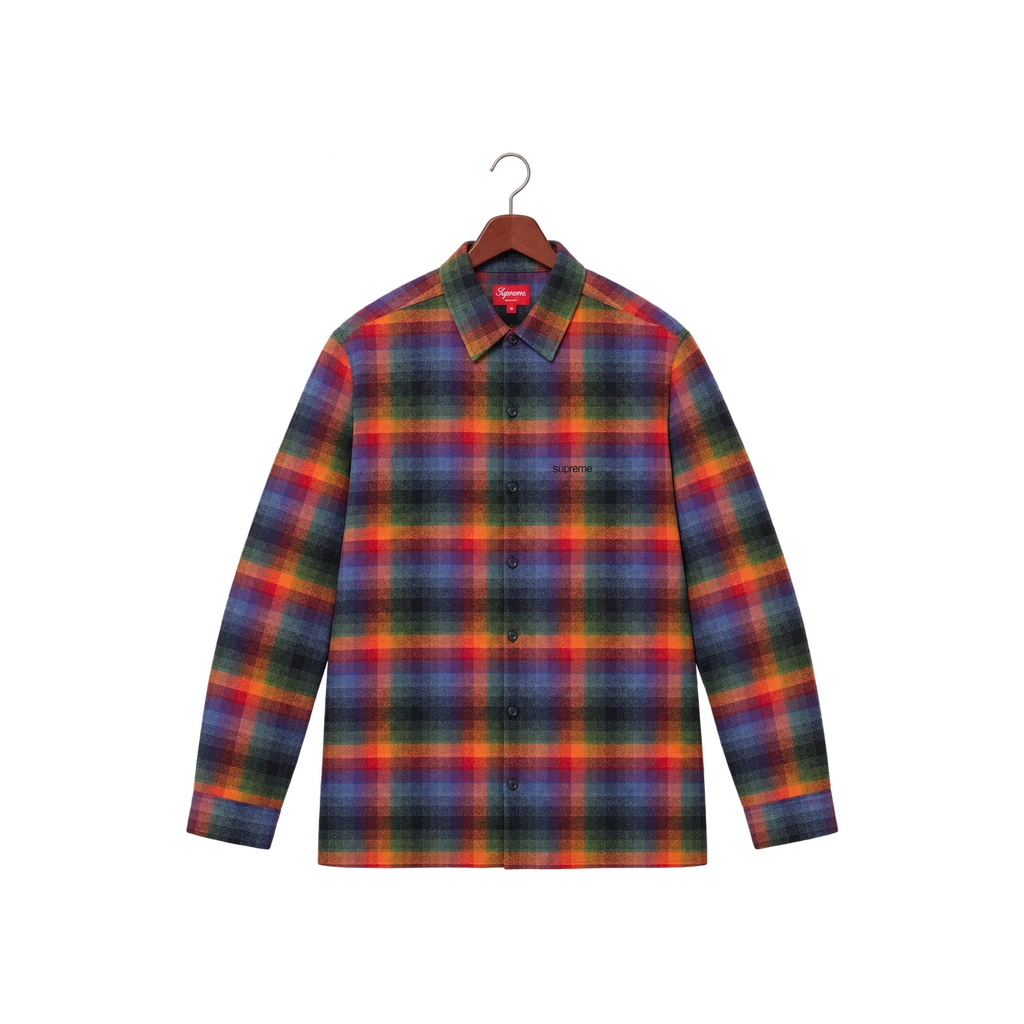 Supreme plaid flannel shirt
