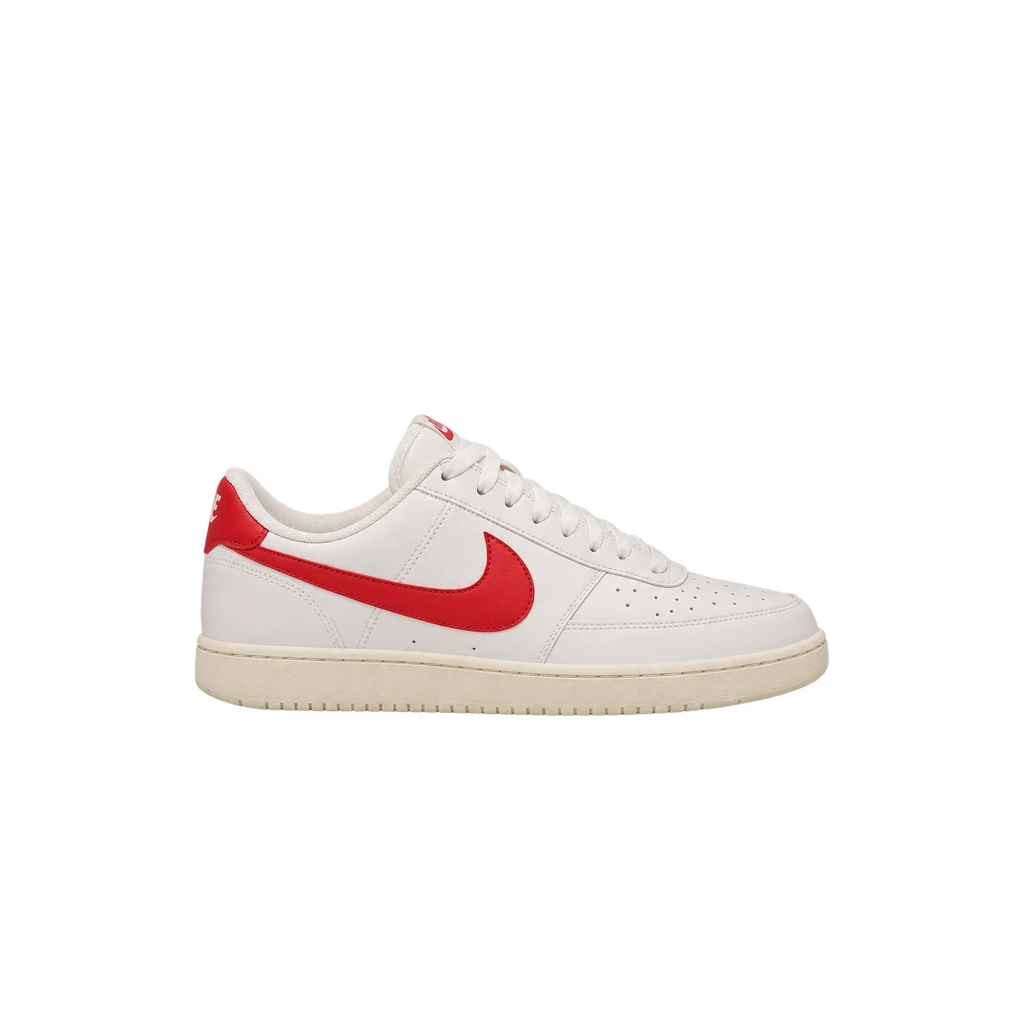Nike white red sneakers