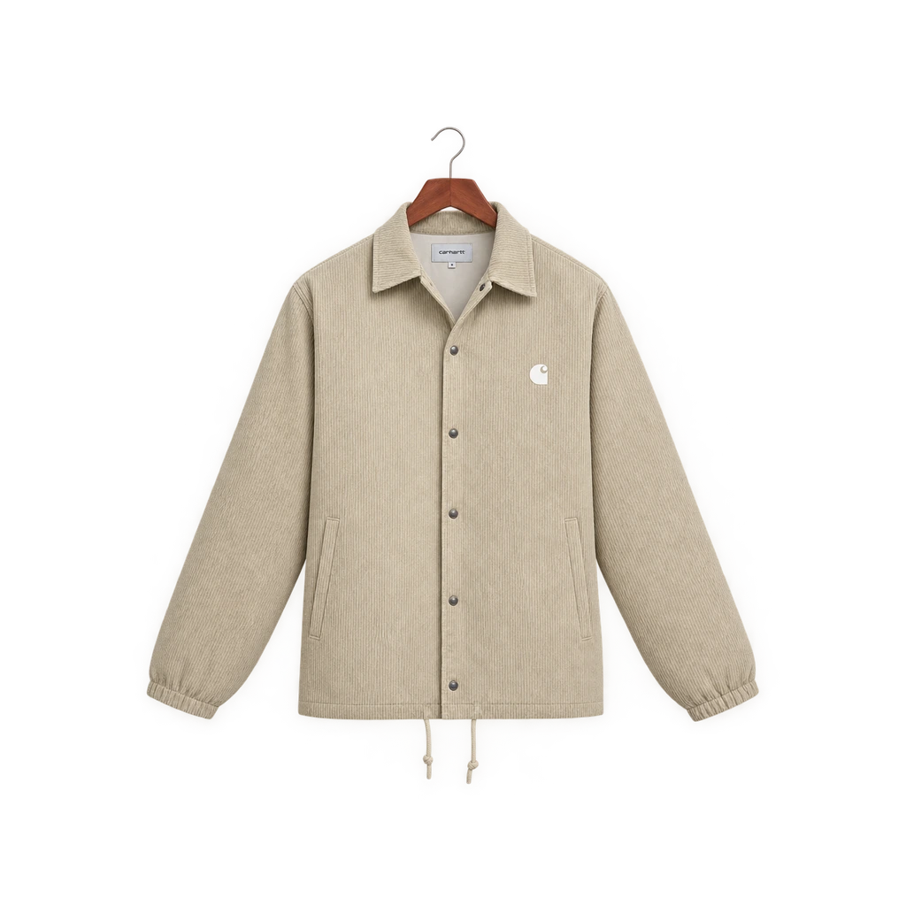 Carhartt beige corduroy overshirt
