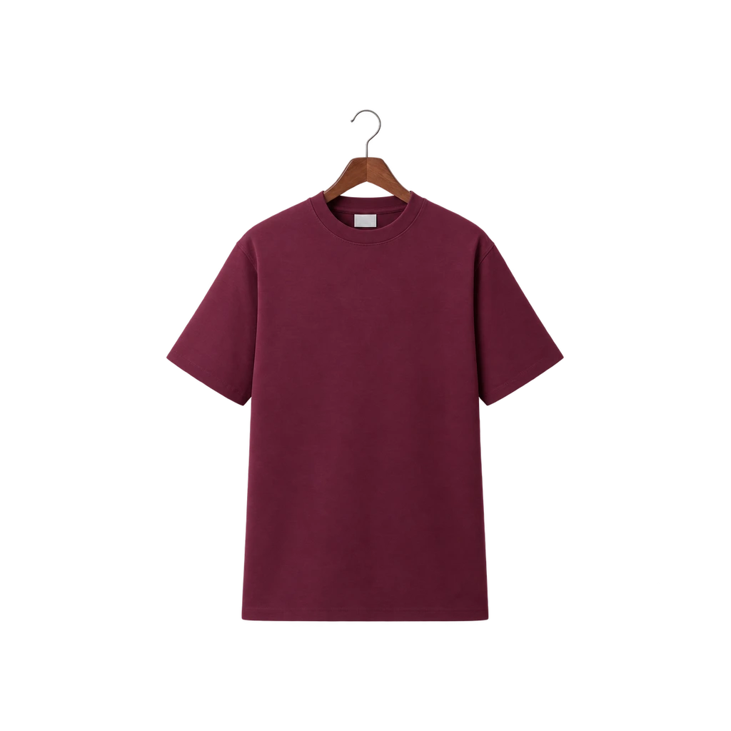 Pro Club burgundy t-shirt