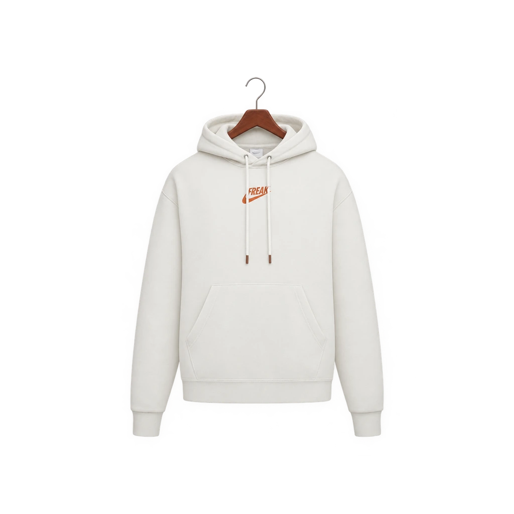 Nike Freak cream hoodie